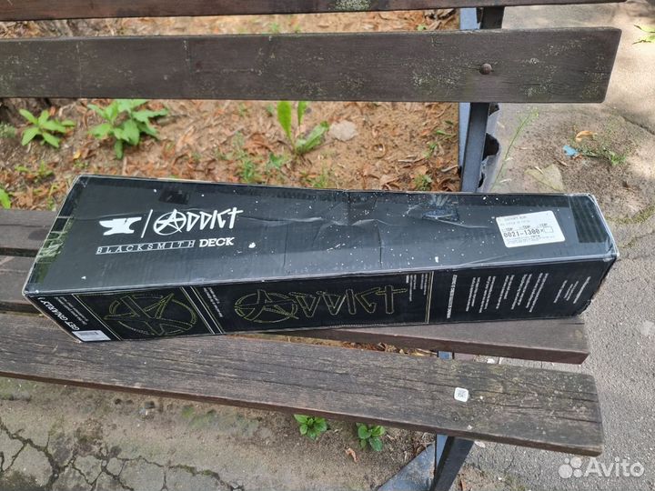 Дека Addict Blacksmith Brandon James Black signatu