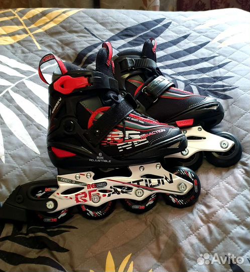 Роликовые коньки детские раздвижные