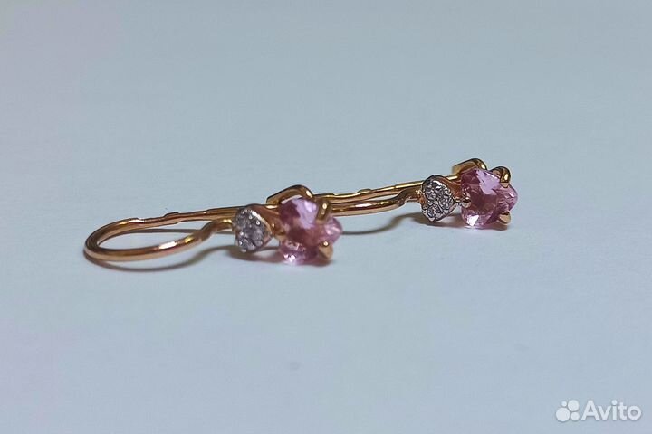 Золотые серьги