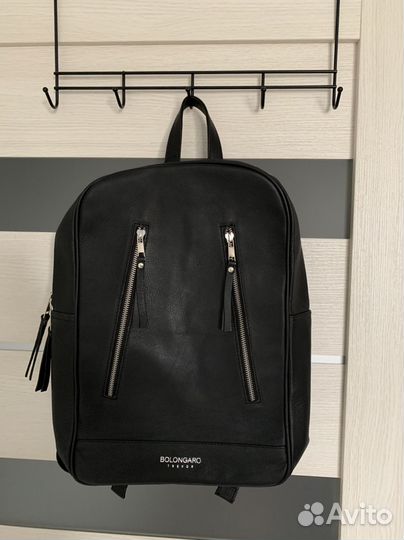 Рюкзак кожаный мужской Bolongaro Trevor