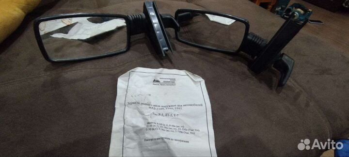 Зеркало заднего вида наружное, Ваз-2104,2105,2107