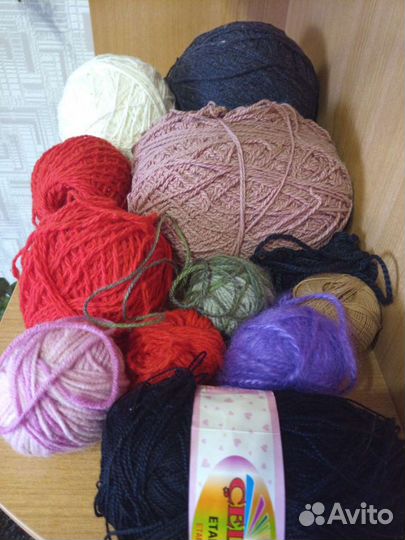 Пряжа нитки для вязания