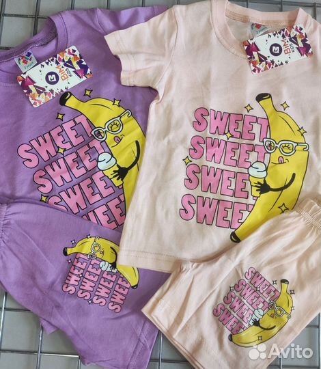Костюм футболка+шорты оптом