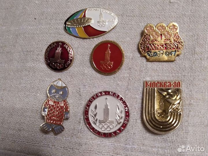 Значок СССР Олимпиада 80