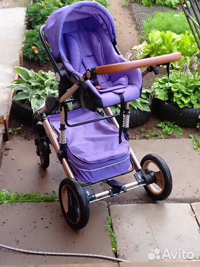 Коляска 3 в 1 bibikids