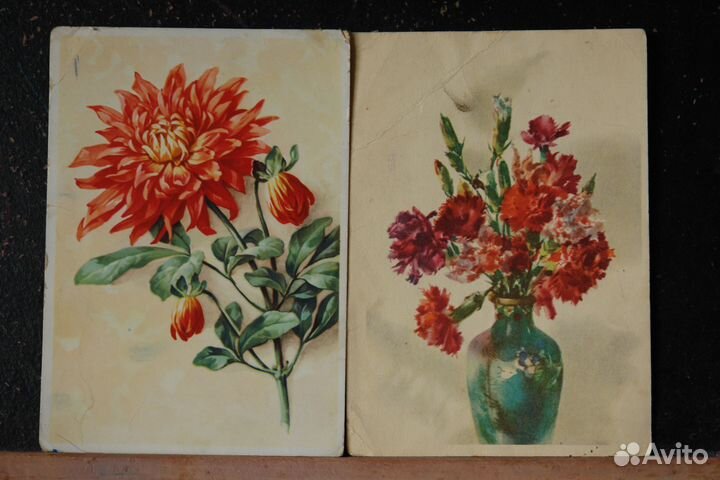 Старые открытки 2 шт