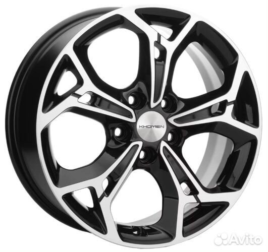 Диски Khomen Wheels KHW1702 (Changan CS35-CS35 Pro) 7,0x17 5x110 ET:46 63.3 Gray