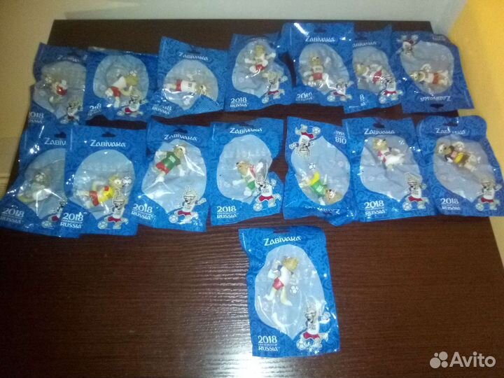 Коллекция фигурок Забивака чм2018