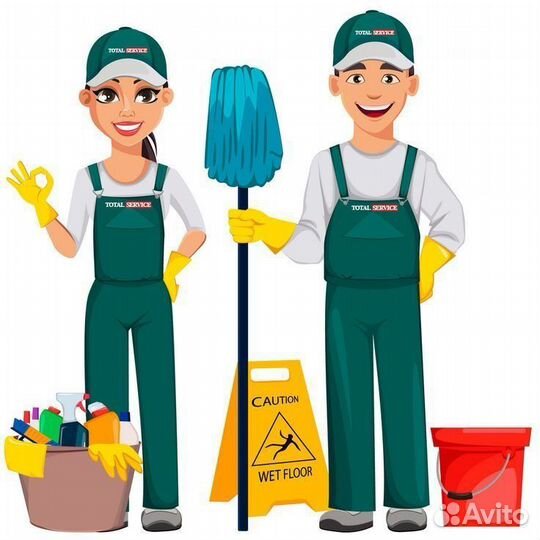 Уборщик на склад