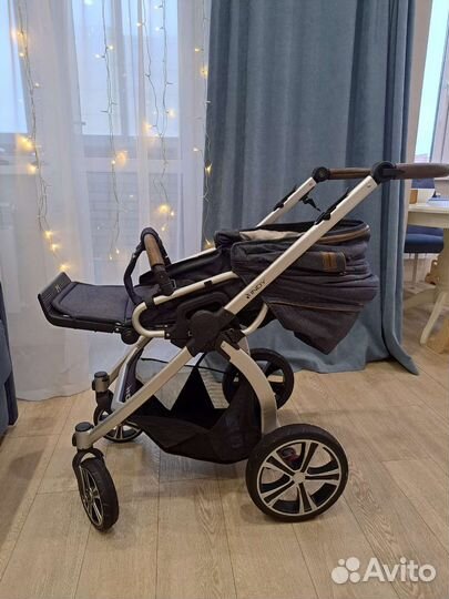 Коляска 2 в 1 gesslein indy bubbles