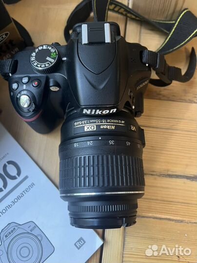 Фотоаппарат Nikon d3200 с объективом 18-55mm VR