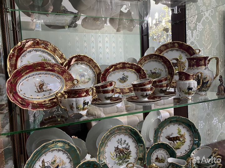 Кофейный сервиз царская охота