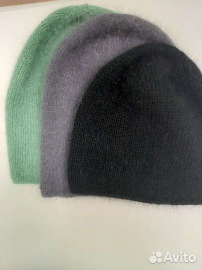 Шапка бини из пуха норки новая