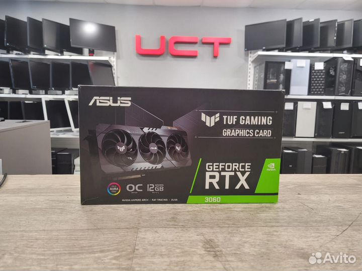 Видеокарта asus geforce RTX3060 TUF gaming OC edit