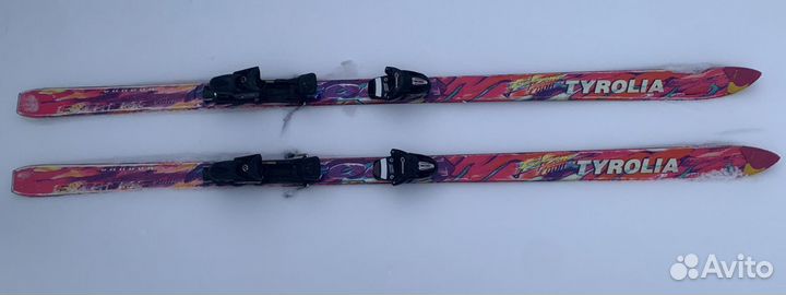 Горные лыжи в комплекте с ботинками