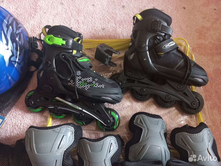 Роликовые коньки детские 29-33
