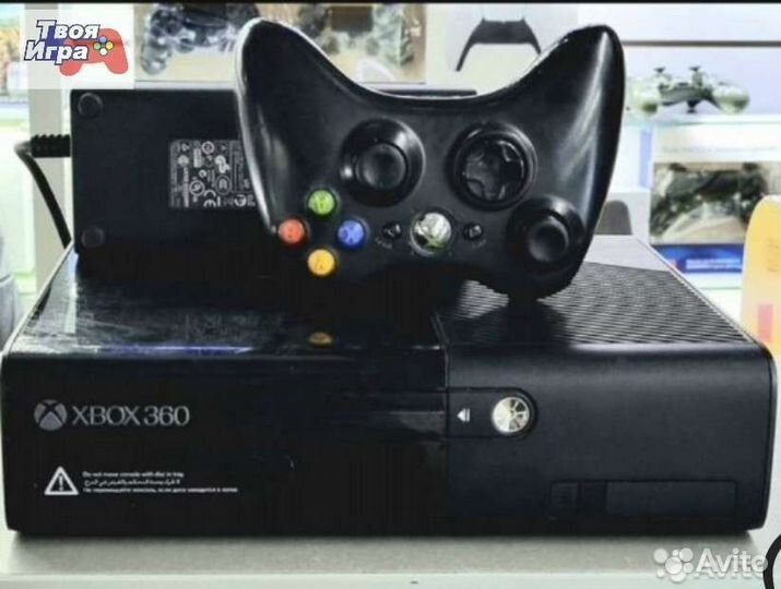 Xbox 360 Е, Slim 250Г freeboot 150 игр+ретро игры