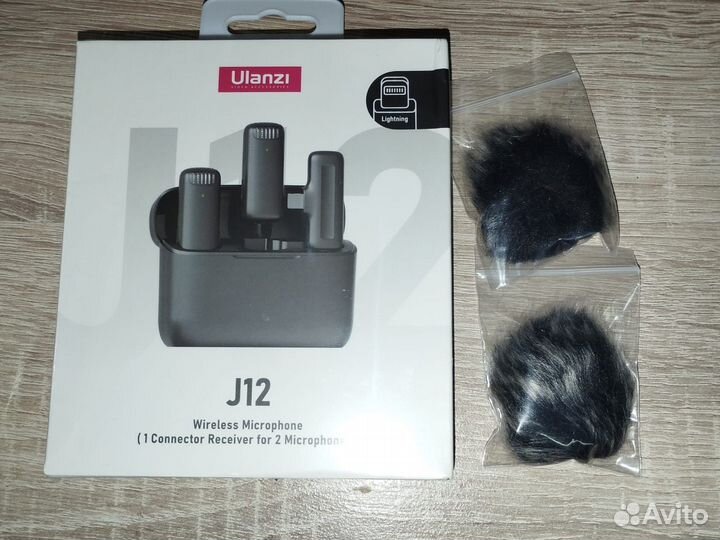 Микрофон Ulanzi J12 для iPhone / Android (Новый)