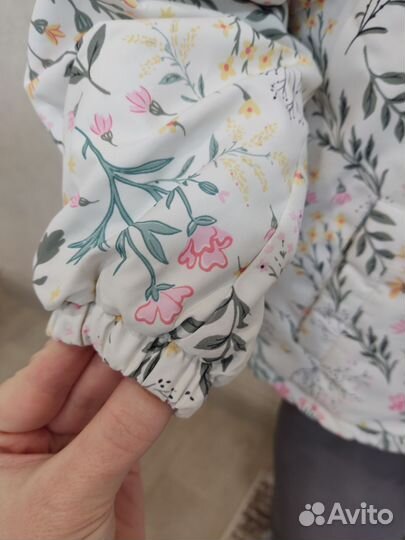 Зимний костюм для девочки 92