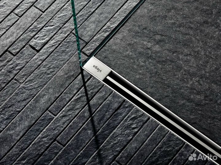 Душевой трап Viega 704360 с решеткой и опорами