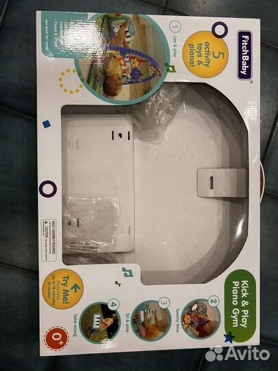 Развивающий коврик с пианино