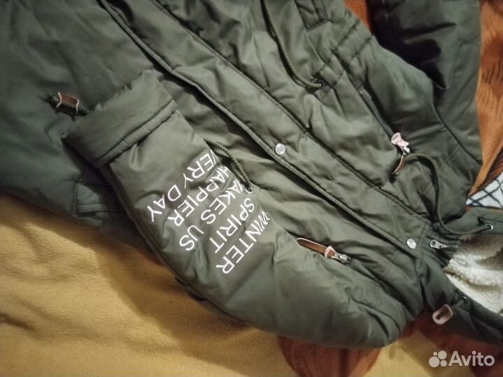 Пуховик детский 140