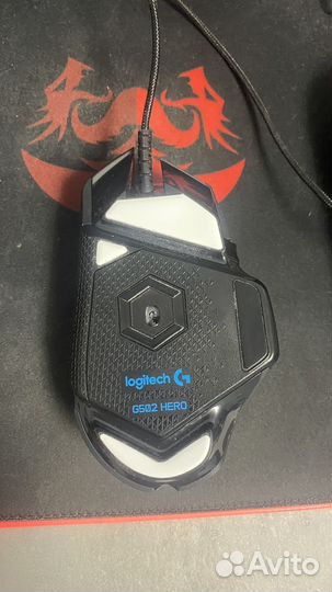 Мышь проводная Logitech G502 hero