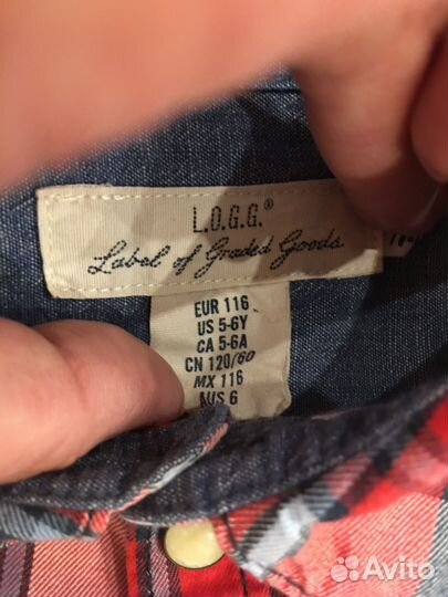 Рубашки на мальчика нм р.122