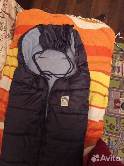 Зимний конверт в коляску до 3 лет