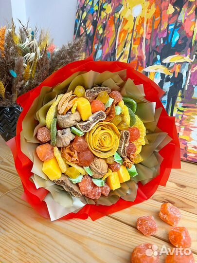 Букеты из сухофруктов и орехов /подарок