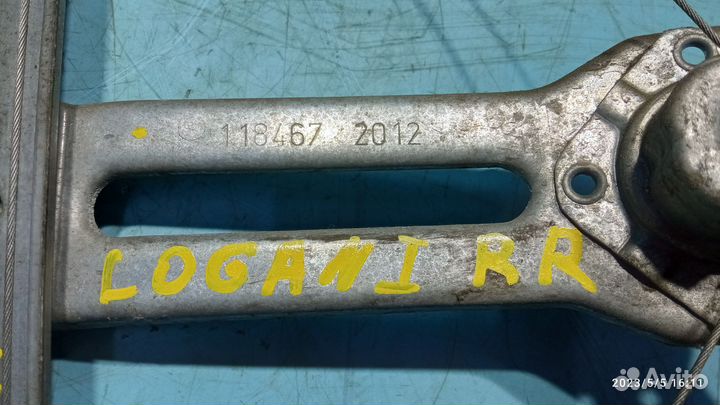 Стеклоподъёмник задний правый для Renault Logan 1