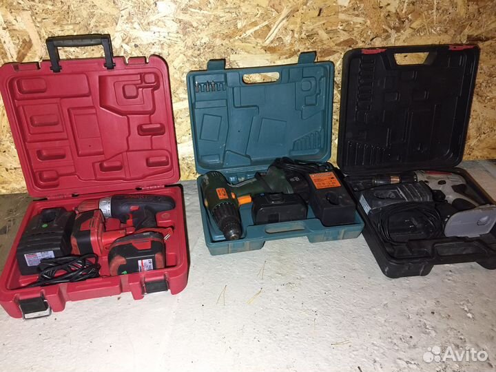 Аккумуляторная дрель