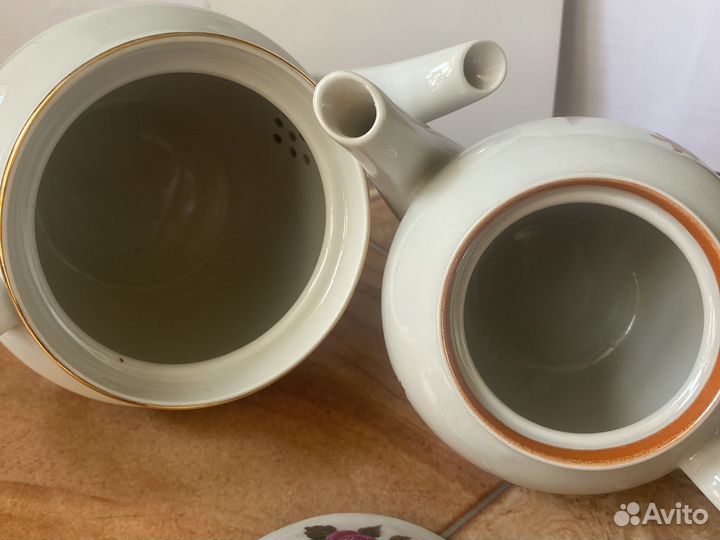 Чайник заварочный фарфоровый новый