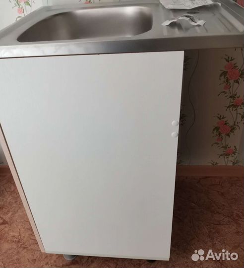 Новая кухонная тумба с мойкой