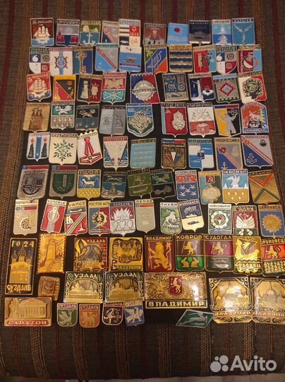 Значки:Гербы и Города. Прибалтика