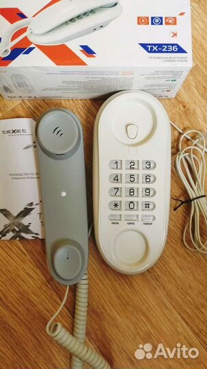Новый телефон Texet tx 236