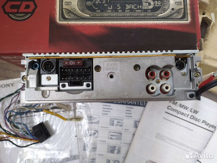 Sony CDX-CA680X (made in Japan) 2003 год винтаж