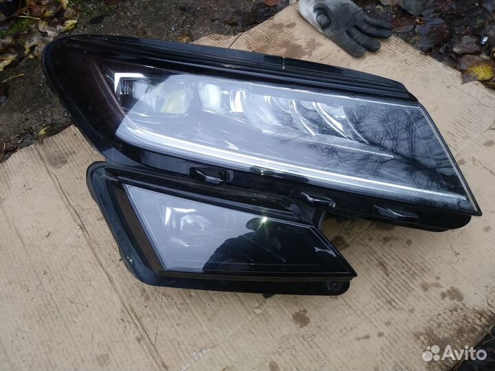 Фара правая Skoda Kodiaq LED
