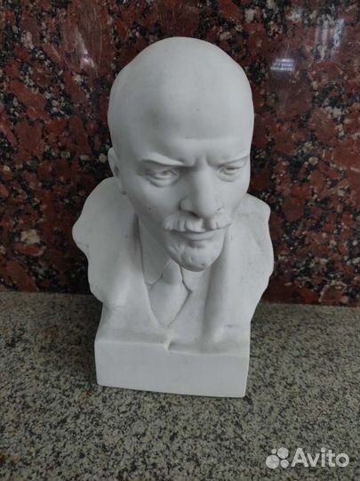Ленин бисквит фарфор СССР