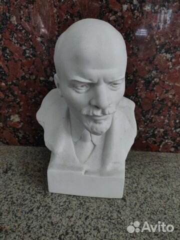 Ленин бисквит фарфор СССР