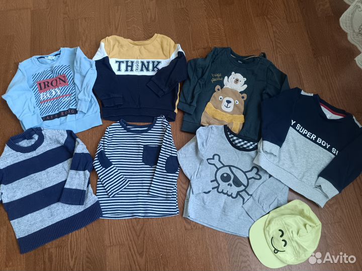 Вещи пакетом 86 92 на мальчика