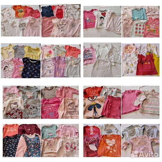 Вещи пакетом (№1-4) на девочку