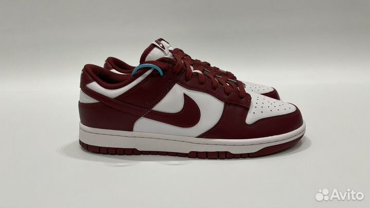 Кроссовки Nike Dunk Low Retro Team Red Оригинал