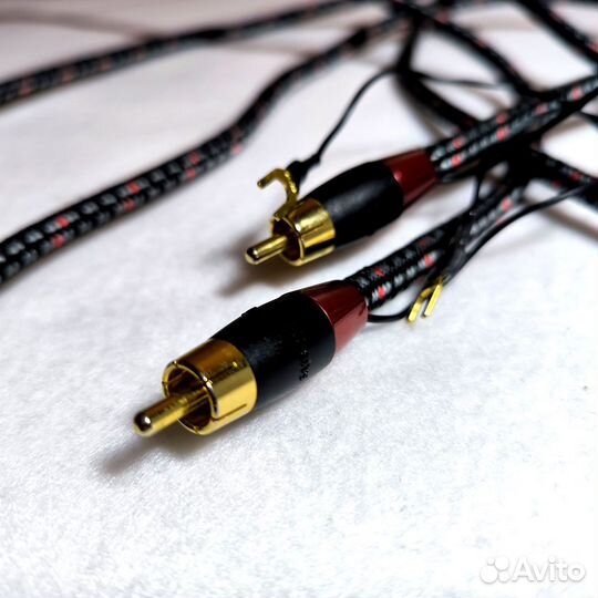 Сабвуферный провод Audioquest Sub-X 3.0m, Gold+Svr