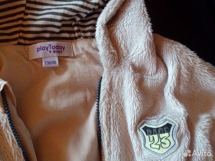 Флисовый комбинезон на 80см.12мес