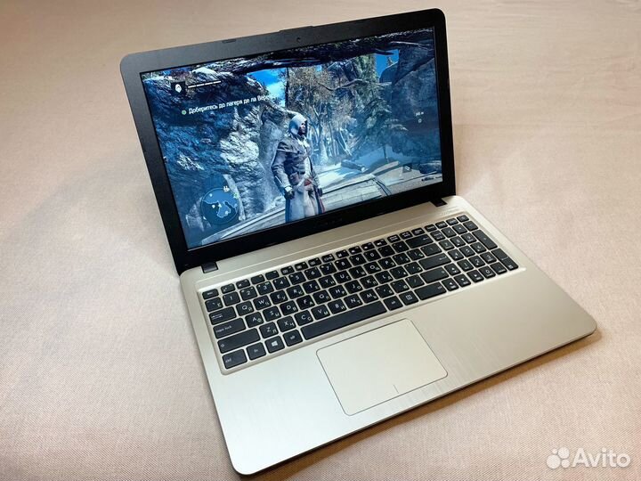Игровой ноутбук Asus N5000 / DDR4 / SSD / MX110