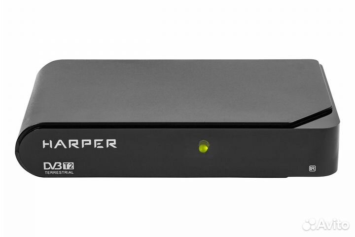 Ресивер DVB-T2 Harper HDT2-1005, черный