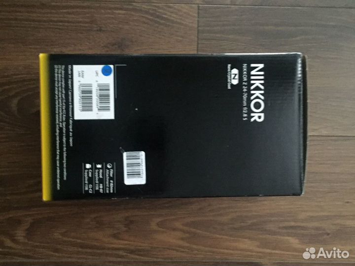 Nikon 24-70mm f/2.8S Nikkor Z Новый-Гарантия