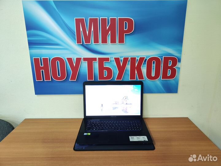 Игровой ноутбук Asus / i3 / 480ssd / 940Mx 2гб