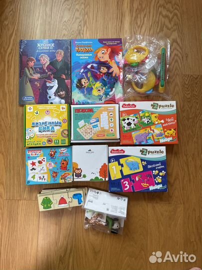 Развивающие игры для детей с 1,5 лет до 3 лет